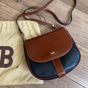 Vintage Bally Leather Crossbody Purse
